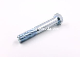 China DIN931 Grade 8.8 Hex Head Flange Bolt Anti - Loose For Construction Industry supplier