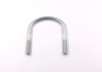 China Galvanized Mild Steel Grade 4.8 U-bolts Used for Fixing Pipes supplier