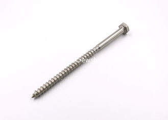 China Stainless Steel Hex Head Wood Screws A2 DIN571 For Interior Decoration supplier
