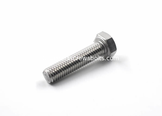 China ASME B18.2.1 Stainless Steel Hex Head Screws For Food Processing Machines supplier
