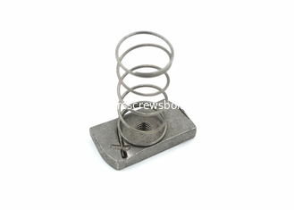 China Plain Fastener Nuts Stainless Steel Spring Nuts Assembled With Aluminum Extrusion Profiles supplier