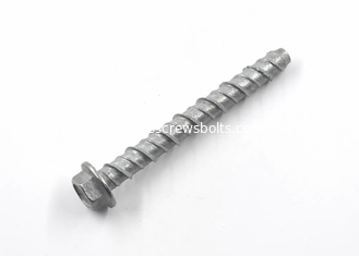 China Hardened Fasteners Screws Bolts Indented  Serrated Hex Head Concrete Screws supplier