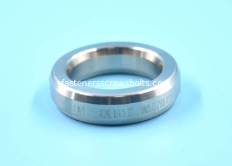 China Stainless Steel Oval Ring Joint Gasket Bright Color For Petroleum Industry supplier