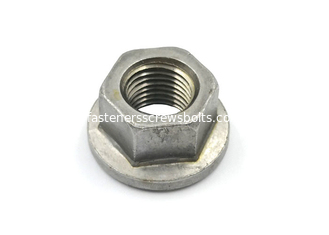 China Plain Mild Steel Hex Flange Weld Nuts with 3 Welding Points for Automobile Industry supplier