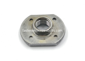 China Plain Mild Steel T Weld Nuts with 4 Projection Points M6-M12 for Automobiles supplier