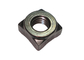 DIN928 Plain Fastener Nuts , Steel Square Weld Nut For Automobile Manufacturing supplier