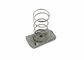 Plain Fastener Nuts Stainless Steel Spring Nuts Assembled With Aluminum Extrusion Profiles supplier