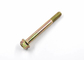 Yellow Zinc Plated ASME Grade 5 Hex Flange Head Bolt Used in Construction Fields supplier