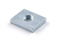 Special Custom-made Galvanized Square Mild Steel Nuts supplier