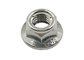 Stainless Steel A2 Prevailing Torque Type Hex Flange Nuts M8 supplier