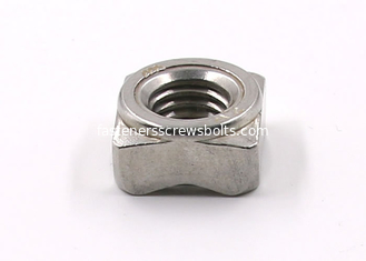 China Stainless Steel A2 Square Weld Nut DIN928 Plain for Automobile Manufacturing supplier