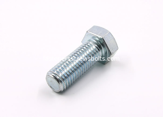 China Galvanized Full-Threaded Grade 4.8 Steel Hex Head Screw DIN933 supplier