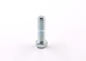 China Galvanized Full-Threaded Chamfered Grade 8.8 Steel Hexagon Head Screws DIN933 supplier