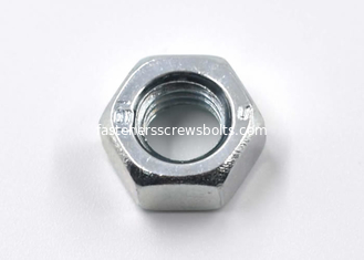 China Most Commonly Used Galvanized Steel Hex Nuts  DIN934 with Metric Threads supplier