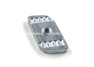 China Special Custom-made Galvanized Square Nuts Used with Channel Steel supplier