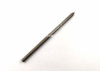 China SUS316 A4 Stainless Steel Hanger Bolts With Metric Threads and Wood Threads supplier