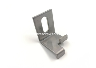 China 3MM Thick Metal Stamping Parts Stainless Steel Brackets Galvanized Surface supplier