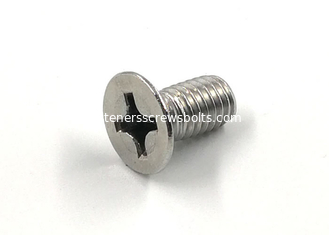 China Flat Head Stainless Steel Countersunk Screws Machine Screws DIN965 supplier