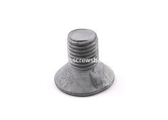 China Grade 4.8 DIN604 Flat Countersunk Nib Bolt SAE1008 Material Hot Dip Galvanized supplier