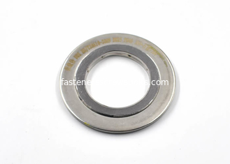 China Stainless Steel Spiral Wound Gasket With Inner Ring Corrosion Resistant supplier