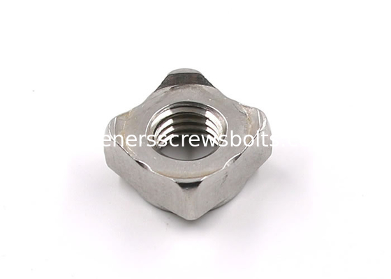 Stainless Steel A2 Square Weld Nut DIN928 Plain for Automobile Manufacturing supplier