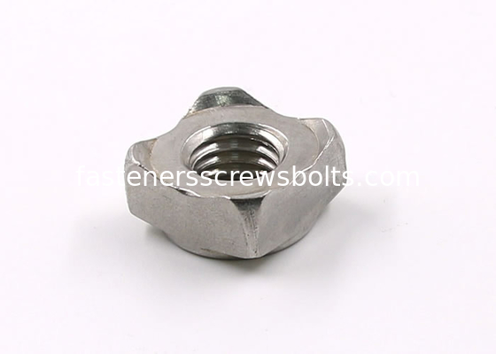 Stainless Steel A2 Square Weld Nut DIN928 Plain for Automobile Manufacturing supplier