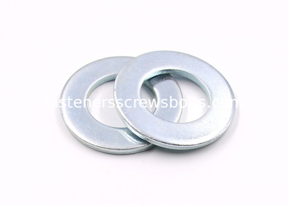 Grade A DIN125A Heavy Duty Flat Washer , Mild Steel Flat Washers For Pressure Vessels supplier