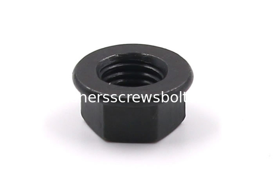 Special Black Grade 8 Steel Hex Flange Nut Used for Automobile Maintenance supplier