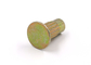 Zinc Plated Flat Head Blind Nut with Straight Knurls Used Construction Fields supplier