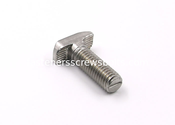 M6 M8 Stainless Steel Screw Bolts A2 Hammer Head Screw Used With Aluminum Profiles supplier