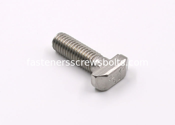 M6 M8 Stainless Steel Screw Bolts A2 Hammer Head Screw Used With Aluminum Profiles supplier