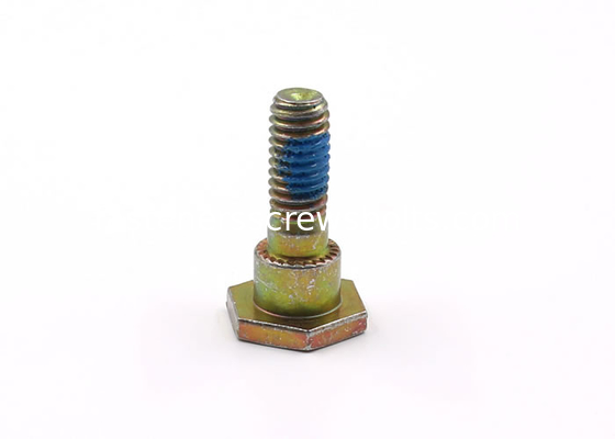 Grade 5 Custom Screws Bolts , Hex Head Shoulder Bolt with Nyloc Nylon Torque Patch supplier