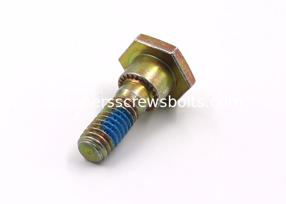 Grade 5 Custom Screws Bolts , Hex Head Shoulder Bolt with Nyloc Nylon Torque Patch supplier