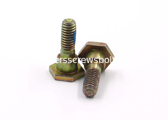 Grade 5 Custom Screws Bolts , Hex Head Shoulder Bolt with Nyloc Nylon Torque Patch supplier