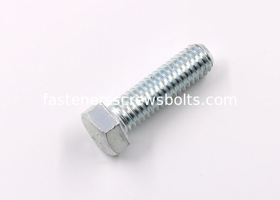 Galvanized Full-Threaded Chamfered Grade 8.8 Steel Hexagon Head Screws DIN933 supplier