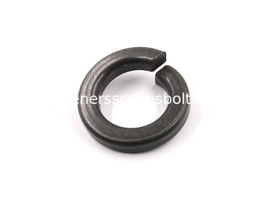 Black Steel Washers Washer Lock Spring High Precision With Square Ends supplier