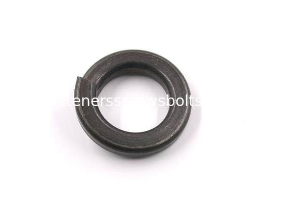 Black Steel Washers Washer Lock Spring High Precision With Square Ends supplier