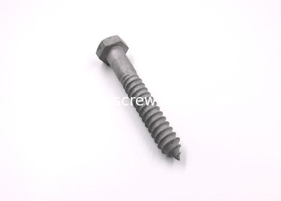 Hot Dip Galvanized DIN571 Hex Wood Screws , Multi Purpose Wood Screws Fasteners supplier