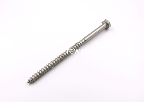 Stainless Steel Hex Head Wood Screws A2 DIN571 For Interior Decoration supplier