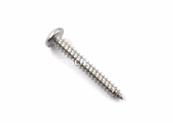 Stainless Steel Self Tapping Screws , Cross Recessed Pan Head Screw DIN7981 supplier