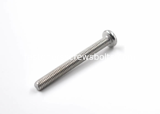 Small Stainless Steel Screw Bolts , DIN7985 Cross Recessed Pan Head Screw supplier