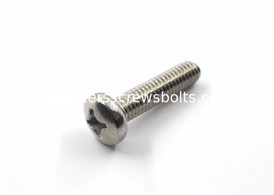 Stainless Steel Pan Head Machine Screws DIN7985 Used for Furnitures supplier