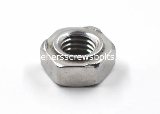 Stainless Steel A2 Hexagon Weld Nut DIN929 Plain for Automobile Manufacturing supplier