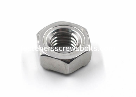 Stainless Steel A2 Hexagon Weld Nut DIN929 Plain for Automobile Manufacturing supplier