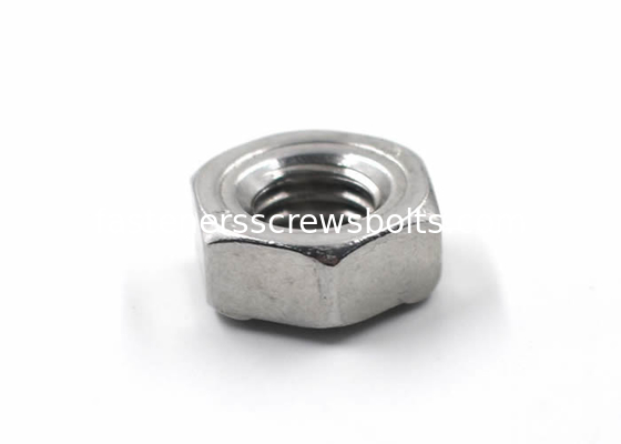 Stainless Steel A2 Hexagon Weld Nut DIN929 Plain for Automobile Manufacturing supplier