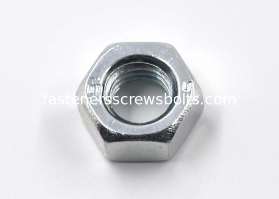 Most Commonly Used Galvanized Steel Hex Nuts  DIN934 with Metric Threads supplier