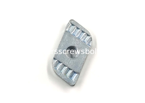 Special Custom-made Galvanized Square Nuts Used with Channel Steel supplier