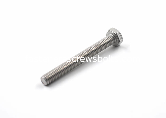 Stainless Steel Hex Cap Screws Hex Head Bolts DIN933 Full Thread supplier