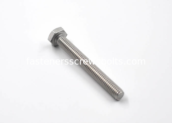 Stainless Steel Hex Cap Screws Hex Head Bolts DIN933 Full Thread supplier