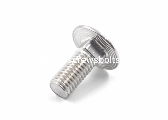 Petrochemical Facilities Stainless Steel Carriage Bolts DIN603 Big Fastening Force supplier